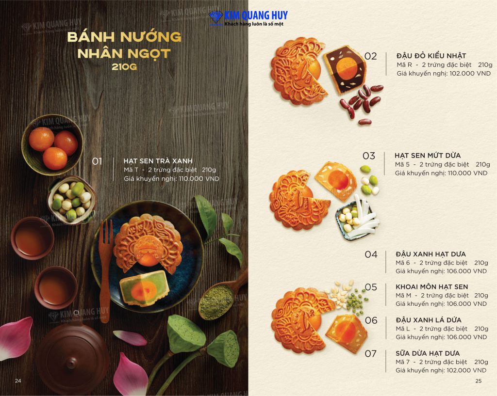 bánh nhân ngọt 
