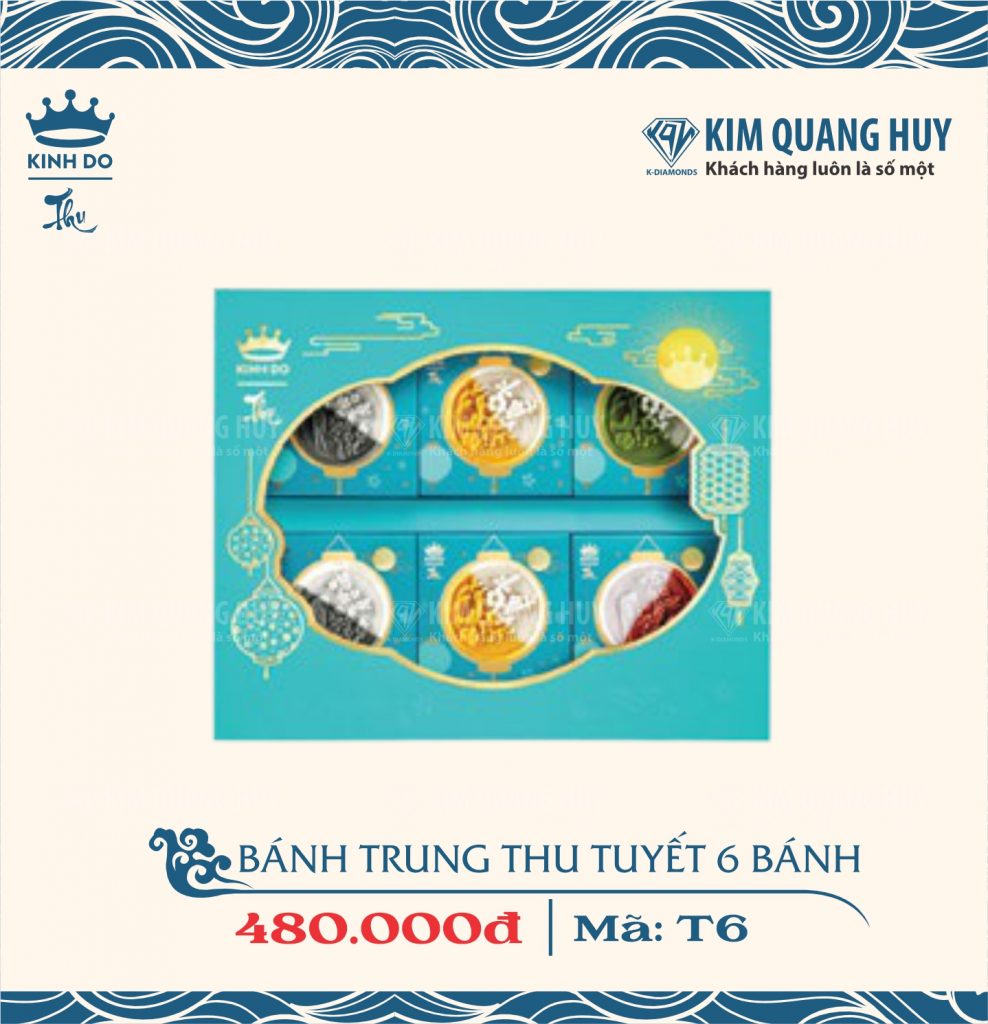 Bánh Trung Thu Tuyết 6 Bánh