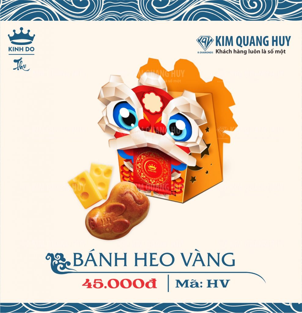 Bánh Heo vàng