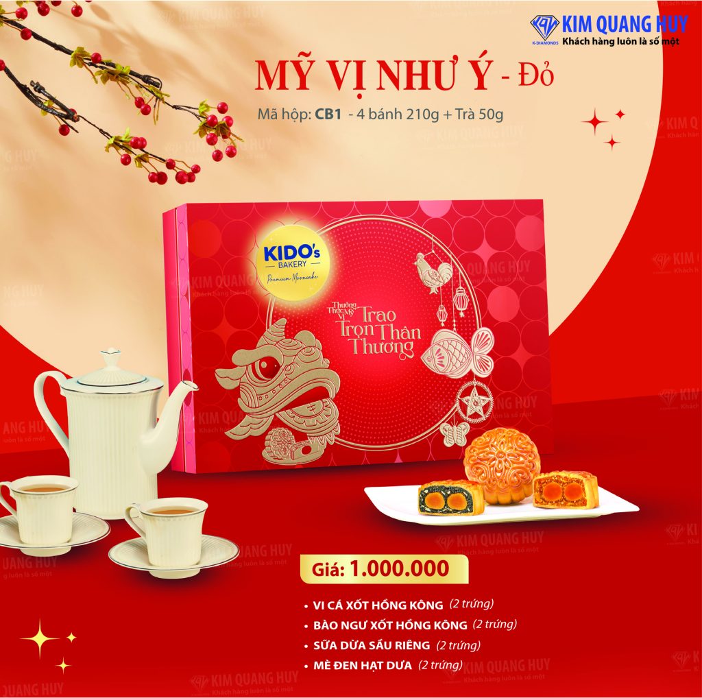 mỹ vị như ý đỏ