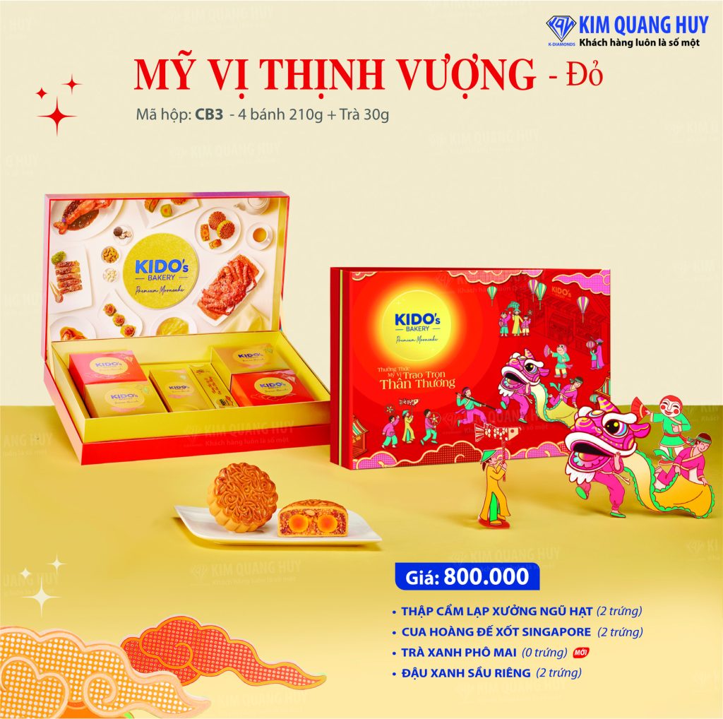mỹ vị thịnh vượng đỏ