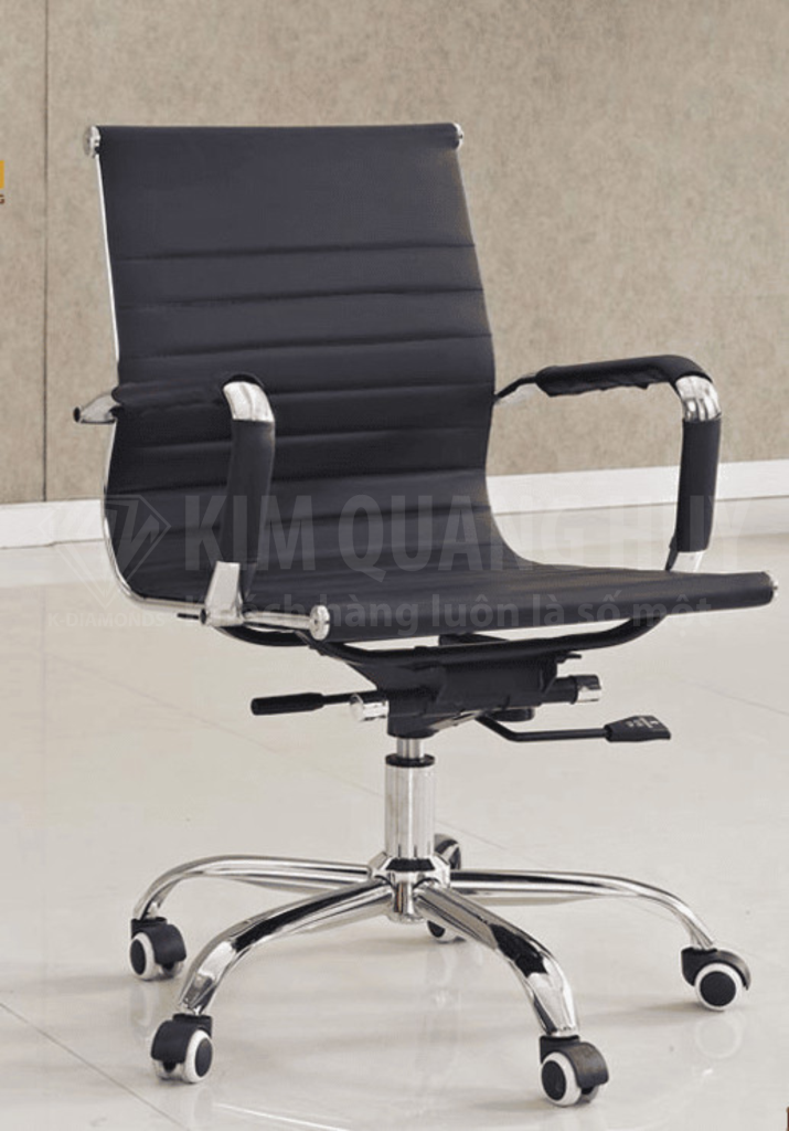 ghế xoay chất liệu da