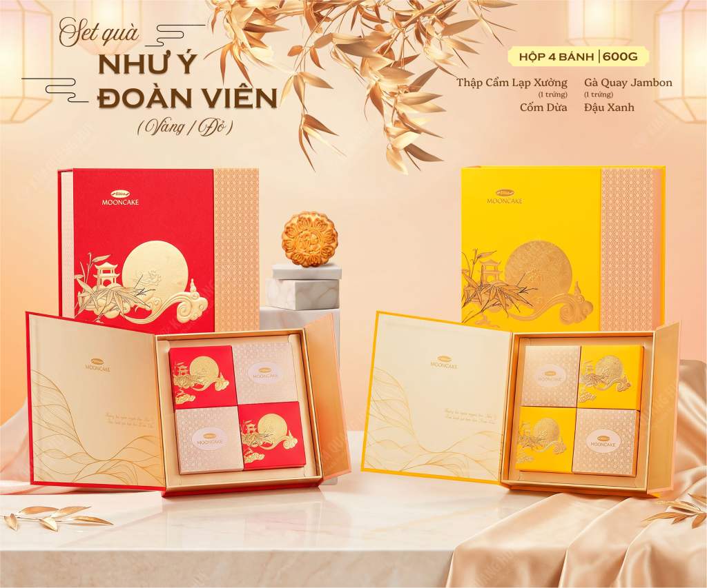 Bánh trung thu Bibica - Set quà Như Ý Đoàn Viên