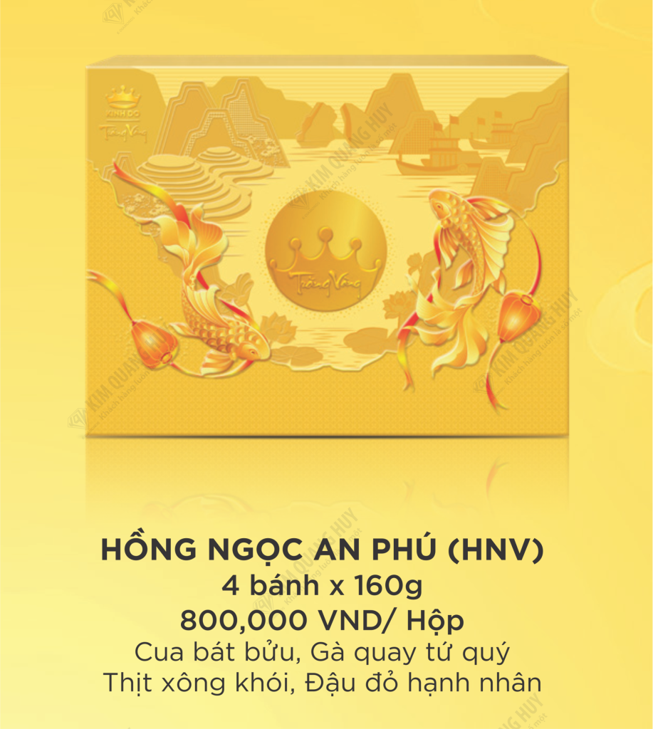 Bánh Trung Thu - TRĂNG VÀNG HỒNG NGỌC AN PHÚ (HNV)