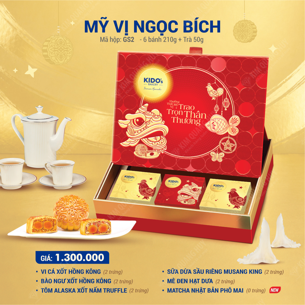 Bánh trung thu Bibica - Mỹ Vị Ngọc Bích