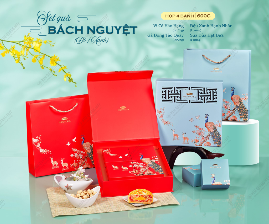 Bánh trung thu Bibica - Set quà Bách Nguyệt
