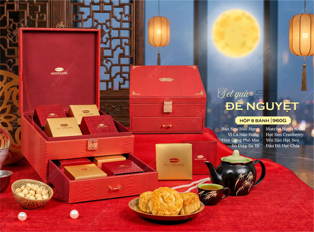 bánh trung thu Bibica - Set quà Đế Nguyệt