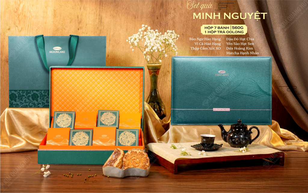 Bánh trung thu Bibica - Set quà Minh Nguyệt