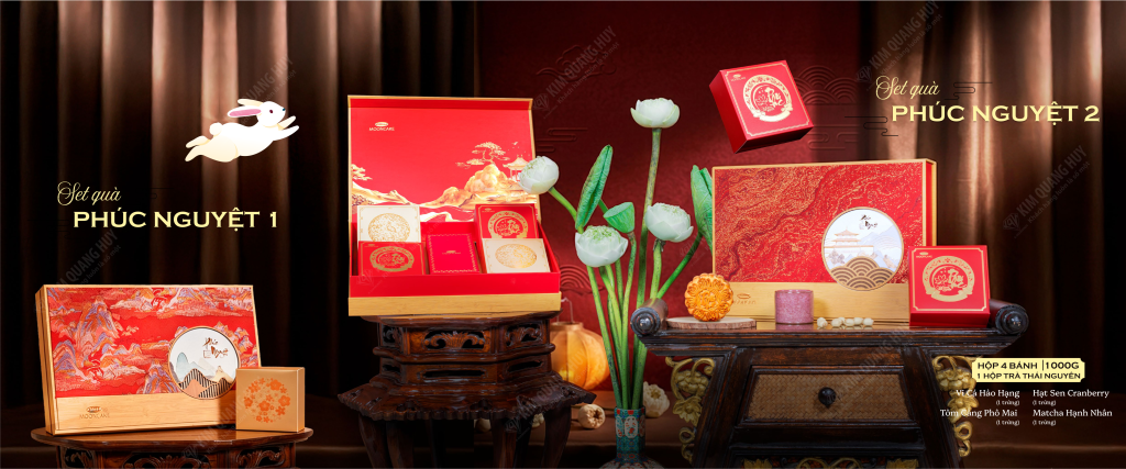Bánh trung thu Bibica - Set quà tặng Phúc Nguyệt