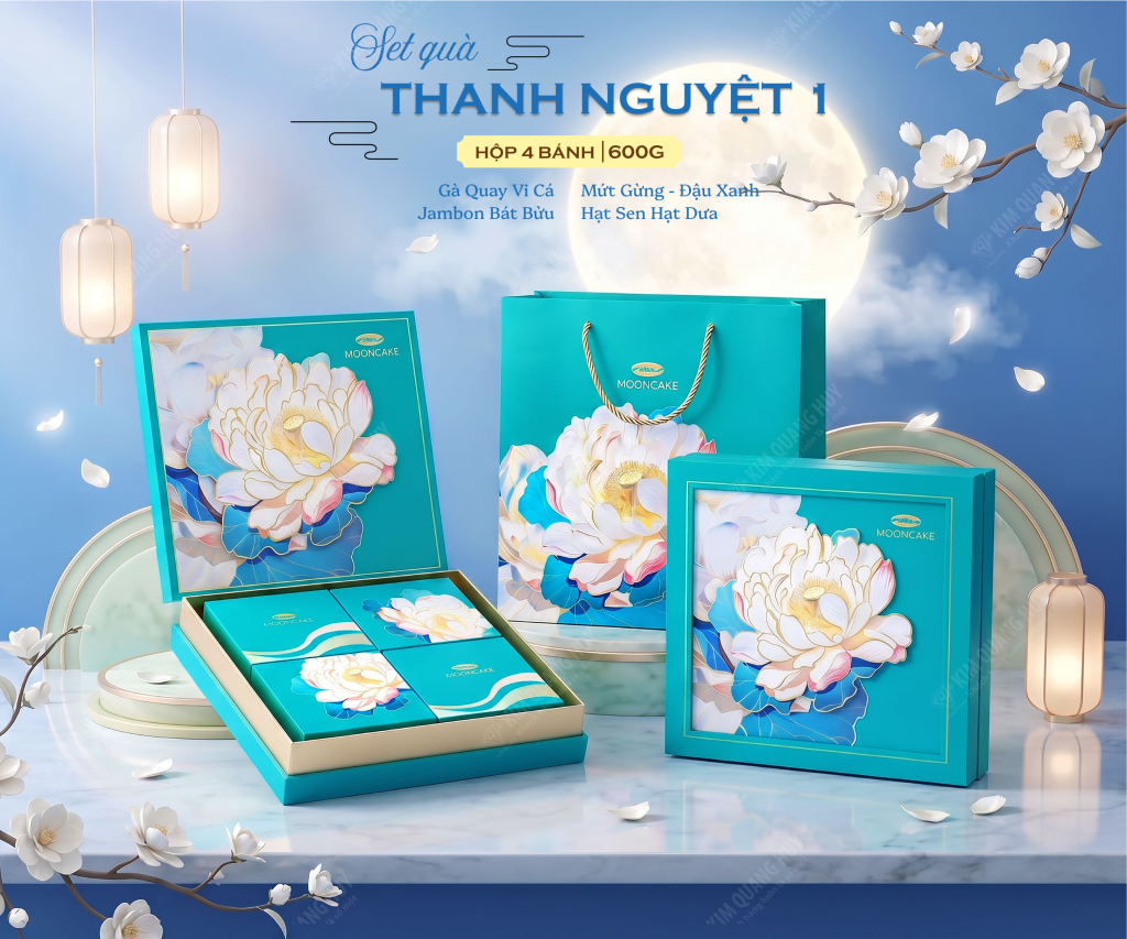 Bánh trung thu Bibica - Set quà tặng Thanh Nguyệt 1