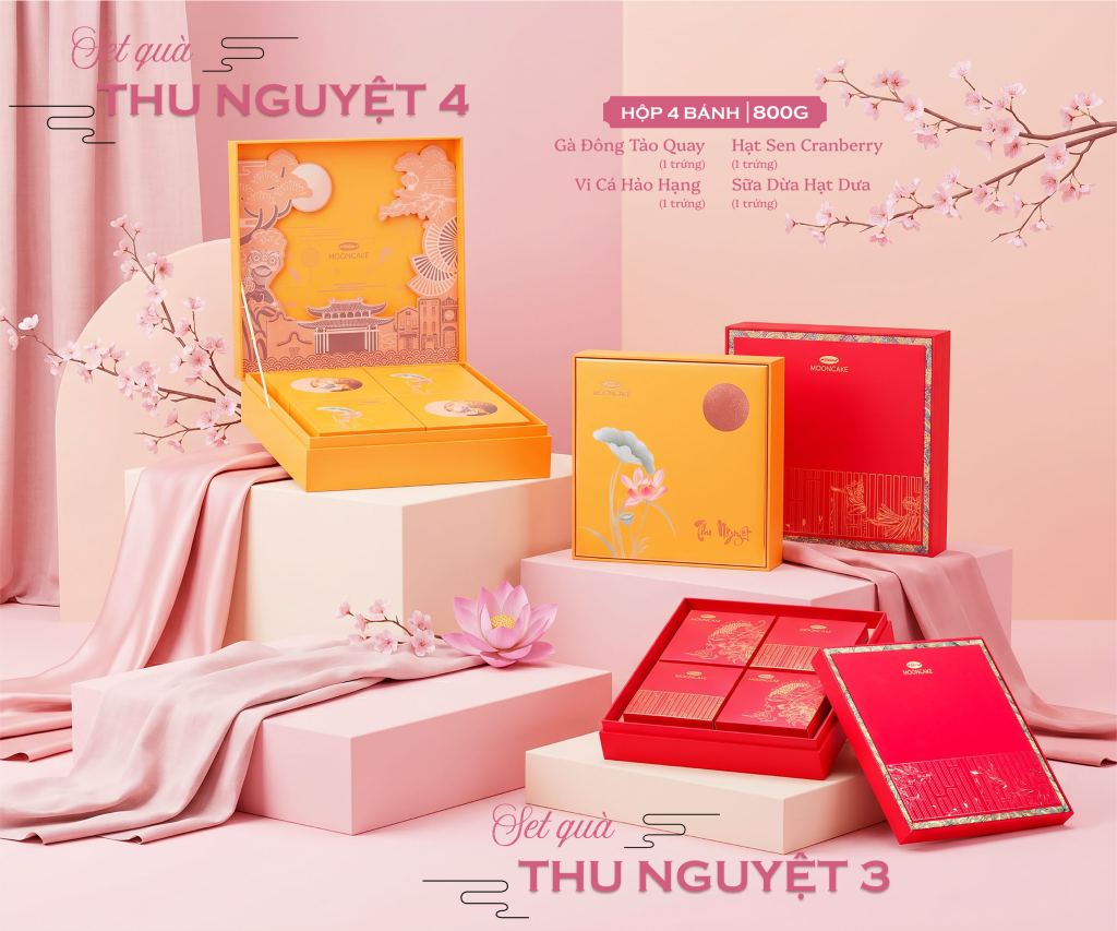 Bánh trung thu Bibica - Set quà Thu Nguyệt 3,4