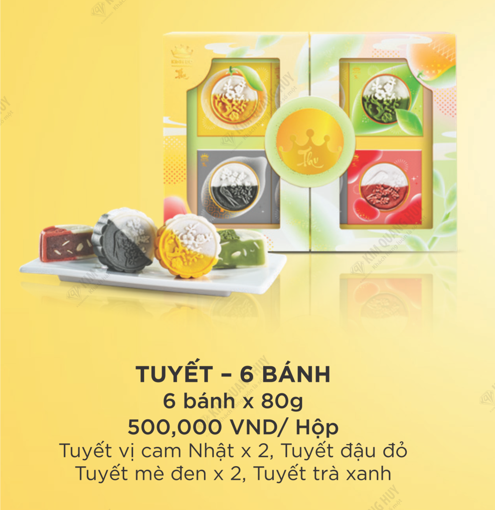 Bánh Trung Thu - TRĂNG VÀNG TUYẾT