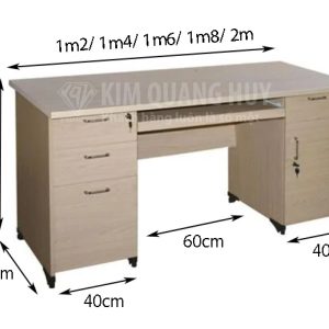 kích thước bàn làm việc