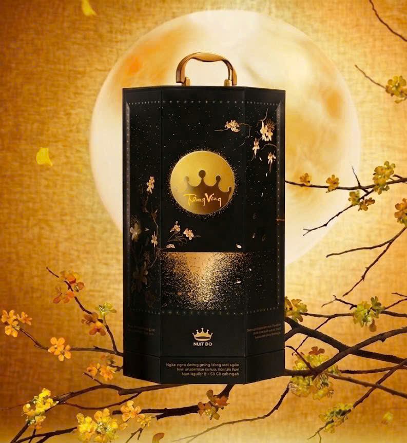 QUẾ HAO VỌNG NGUYỆT - hộp 4 bánh